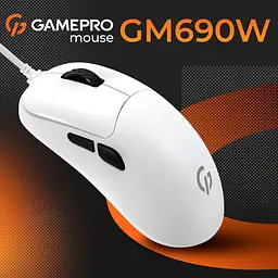 Миша GamePro GM690W White [126084] - мініатюра 5