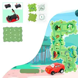 Розвиваюча іграшка-пазл Epik SHT 1103B Forest Park 25 pcs Green - мініатюра 5