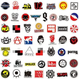 Стікерпак GeekLand Rock 100 штук - мініатюра 4