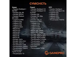 Ігрове крісло кокпіт GamePro RS115 Black - мініатюра 6
