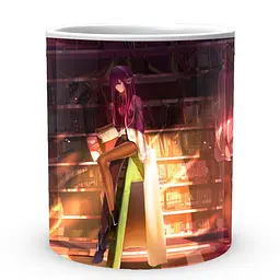 Кухоль GeekLand Steins Gate Брама Штейна Макісе SG 01 330 мл білий - мініатюра 2