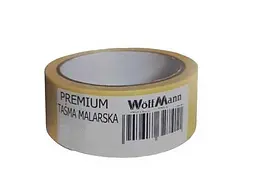 Стрічка малярна WoffMann 38мм х 25м PREMIUM TASMA MALARSKA