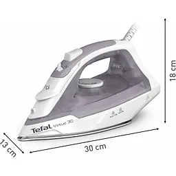 Праска Tefal Virtuo 30, 2000 Вт сіро-фіолетова (FV2C43E0) - мініатюра 3