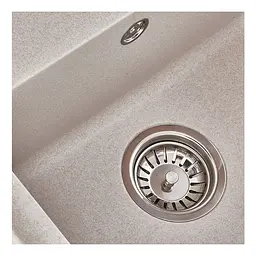 Кухонна мийка Zerix ZS-6250S-06 Beige ZX4589 - мініатюра 2