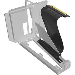 Райзер для відеокарти LIAN LI PCIe 5.0 X16 RISER CABLE BLACK 200mm (G89.PW-PCI-520X) - мініатюра 5
