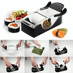 Машинка для приготування суші та ролів Perfect Roll-Sushi, Kitchen Master 81802 - мініатюра 10