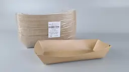 Тарілка зібрана "KRAFT" 800 мл 270*110*47 мм ламінована (100 шт.) - мініатюра 3