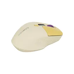 Мишка Canyon MW-26 LCD Silent Wireless/Bluetooth Yellow (CNS-CMSW26Y) - мініатюра 6