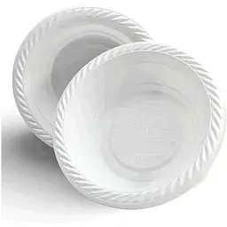 Миска PLASTIMIR одноразова 350мл глибока 10шт 12352