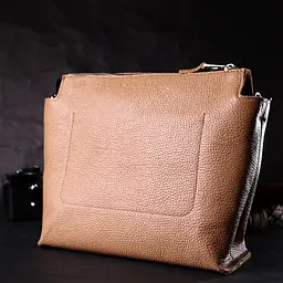 Шкіряна жіноча сумка GRANDE PELLE 26х22х13 см sum0023605 - мініатюра 10