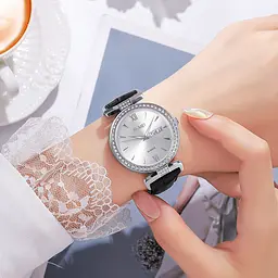 Наручний годинник жіночий 2090SISI Silver-Silver Skmei acs0030303 - мініатюра 4