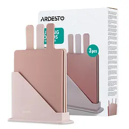 Дошка для нарізання Ardesto Fresh, Набір 3шт, 24.1х33х7.9см, бежевий (AR1403BB) - мініатюра 7