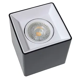 Підсвічування тубус Brille накладне AL-710/1 GU5.3 BK/WH MR16 36-294