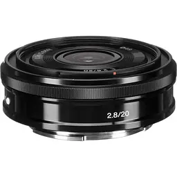 Об'єктив Sony E 20mm f/2.8 Black (SEL20F28) [136771]