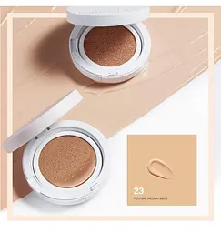 Тональний кушон для обличчя Зволоження Cushion Moist Up SPF50 №23 Missha 15 мл - мініатюра 4