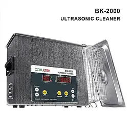 Ультразвукова ванна BAKU BK-2000 з функцією дегазації рідини 2.3L 120W - мініатюра 4
