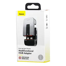 Адаптер хаб конвертер Baseus Armor Age Bracket Multifunctional CAHub-AJ0G - мініатюра 10