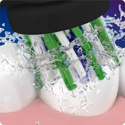 Насадки для електричної зубної щітки Oral-B Pro Cross Action чорні 4 шт. - мініатюра 4