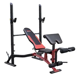 Лавка для жиму York Fitness Delta Pro 2000 з стійкою для штанги та партою Скотта - мініатюра 3