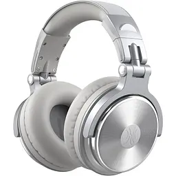 Гарнітура OneOdio Pro 10, 3,5мм/6,35мм, Silver