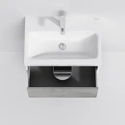 Тумба підвісна AM.P GEM S 60 см з умивальником (M91-FHX0602-WC0602BF38) - мініатюра 5