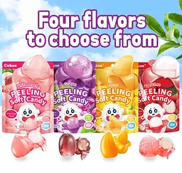 Желейні цукерки Cokoc Peeling Soft Candy Lychee 75г - мініатюра 10