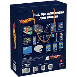 Подарунковий набір  першокласника  Kite Hot Wheels 29 предметів HW24-S01 - мініатюра 3