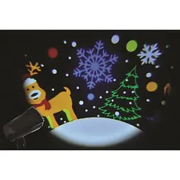 LED проєктор Jumi Новорічна сцена IP44 різнокольоровий (5900410395282) - мініатюра 3