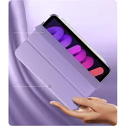 Чохол-книжка BeCover Tri Fold Hard для Apple iPad Mini 7 2024 Purple (712455) - мініатюра 4