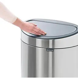 Бак для сміття Brabantia Touch Bin 40 л білий (114984) - мініатюра 7