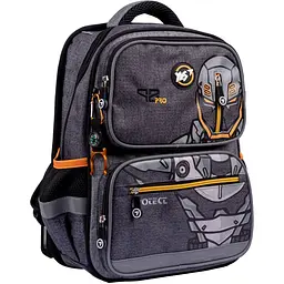 Рюкзак Yes S-86 AsPro, серый с черным (554635) - миниатюра 3