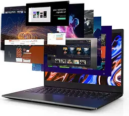 Ноутбук AWOW CreaBook i540 Gray [no OS, QWERTY, англійська клавіатура] Seller Refurbished - мініатюра 3