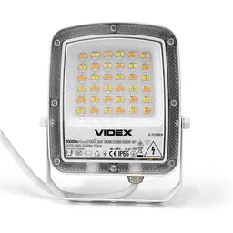 LED прожектор VIDEX F5 30W 3000-5000-6500K 230V, білий (VL-F5-030CW) - мініатюра 2