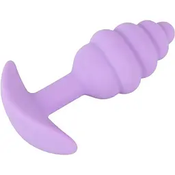 Анальна пробка Cuties Plugs Purple - мініатюра 4