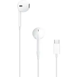 Навушники Apple EarPods USB-C White (MYQY3ZM/A) - мініатюра 2