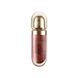 Блиск для губ KIKO MILANO 3D Hydra Lipgloss 44 Disruptive Brown - мініатюра 2