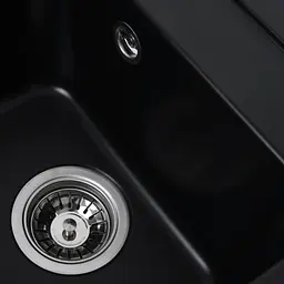 Кухонна мийка VALESO 4050 KORRADO матова Чорна (SP000047367) - мініатюра 2