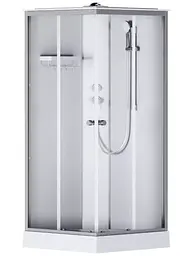 Душовий бокс AM.PM X-Joy 90x90 прозоре скло хром матовий W94C-403-090MT