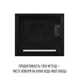 Витяжка пристінна Perfelli Design Quadro 36 Nero Silenzio - мініатюра 7