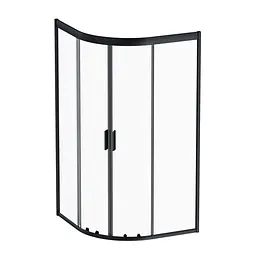 Душова кабіна AM.PM Gem 1/4 Round 100 см без піддону black W90UG-401-100100-BT