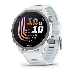 Смарт-годинник Garmin Forerunner 170 Music зі світло-сіро-блакитним силіконовим ремінцем