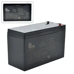 Акумуляторна батарея універсальна 12V7Ah-BATTERY - мініатюра 2