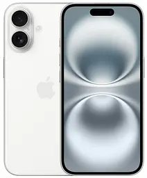 Смартфон Apple iPhone 16, 128GB White NEW