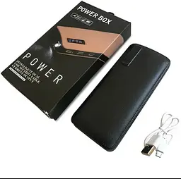Портативний зарядний акумулятор USB портативний зарядний пристрій PowerBank C48 50000mAh Чорний