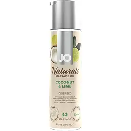 Масажна олія System JO Naturals Massage Oil Coconut & Lime, 120 мл