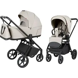 Коляска універсальна Carrello Ultra CRL-6556 2в1 Milk Grey 1