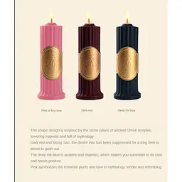 Свічка низькотемпературна UPKO Low temperature wax candle 150 г - мініатюра 4