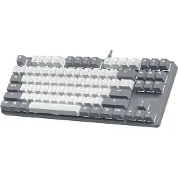 Клавіатура GamePro Genesis Metallic MK110G Red Switches Grey - мініатюра 3