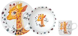 Дитячий набір PRETTY GIRAFFE 3 предмета LIMITED EDITION kuh0016298