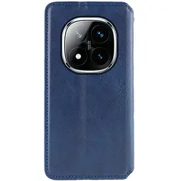 Шкіряний чохол-книжка GETMAN Cubic (PU) для Xiaomi Redmi Note 15 Pro+ 5G Синій - мініатюра 2